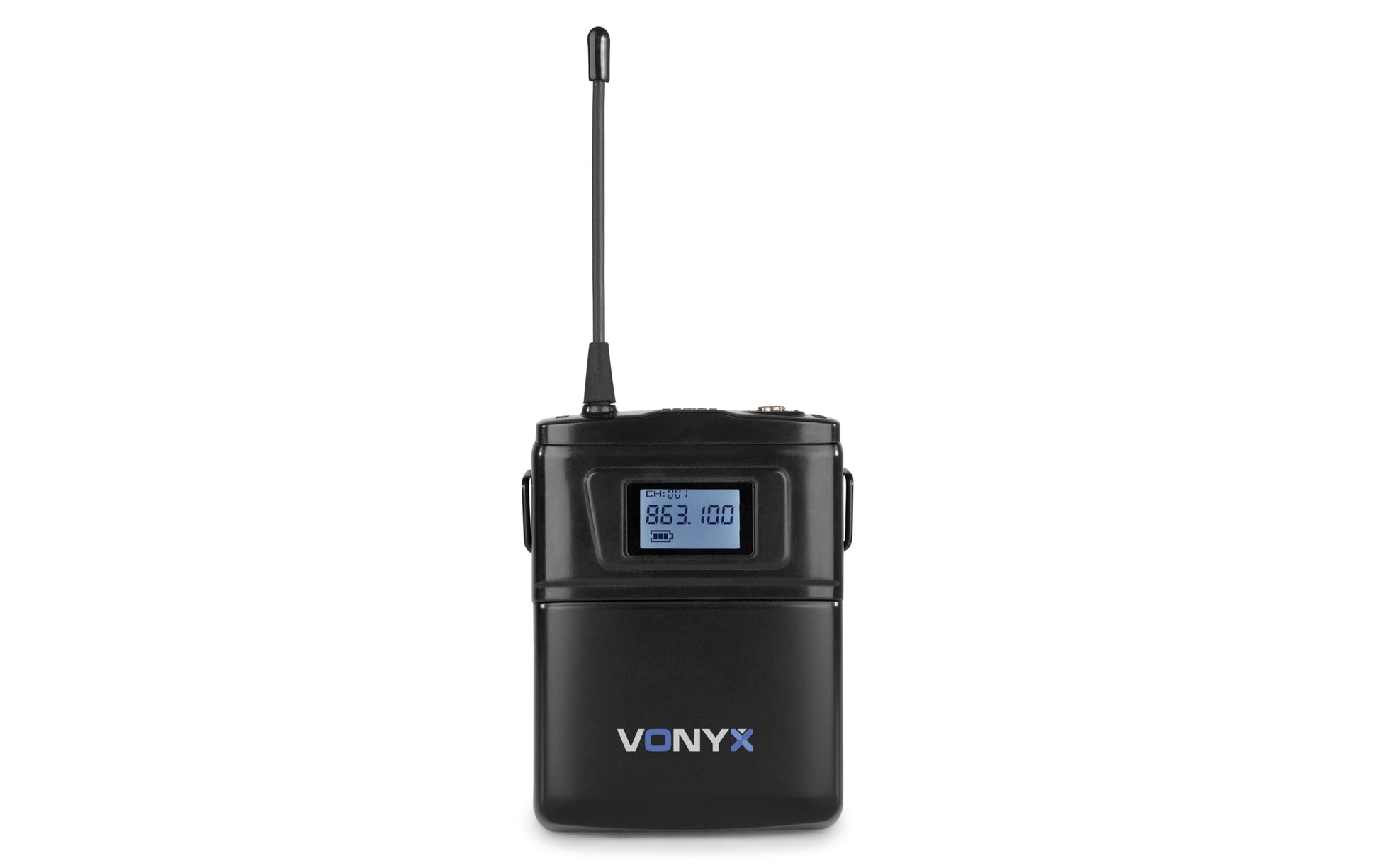 Vonyx WM5 WM60B Lavalier- / Headset-Mikrofon 2er-Set – 3,5-mm-Klinke, Kabellos (863–865 MHz), Niere, 40–17'000 Hz