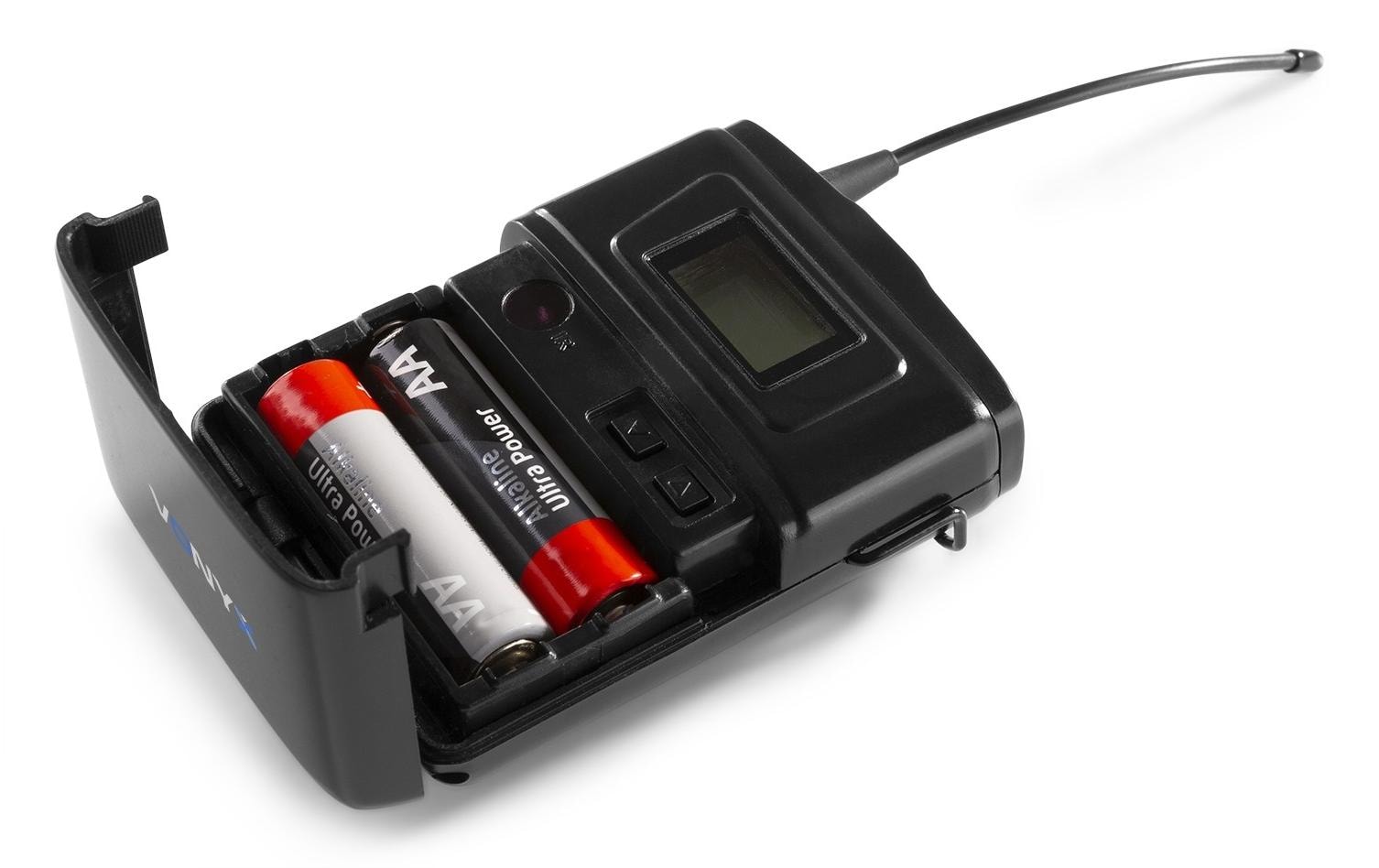 Vonyx WM61B Headsetmikrofon – XLR, 6,3 mm Klinke, Kabellos (UHF, 16 Kanäle), Niere, 40–17'000 Hz