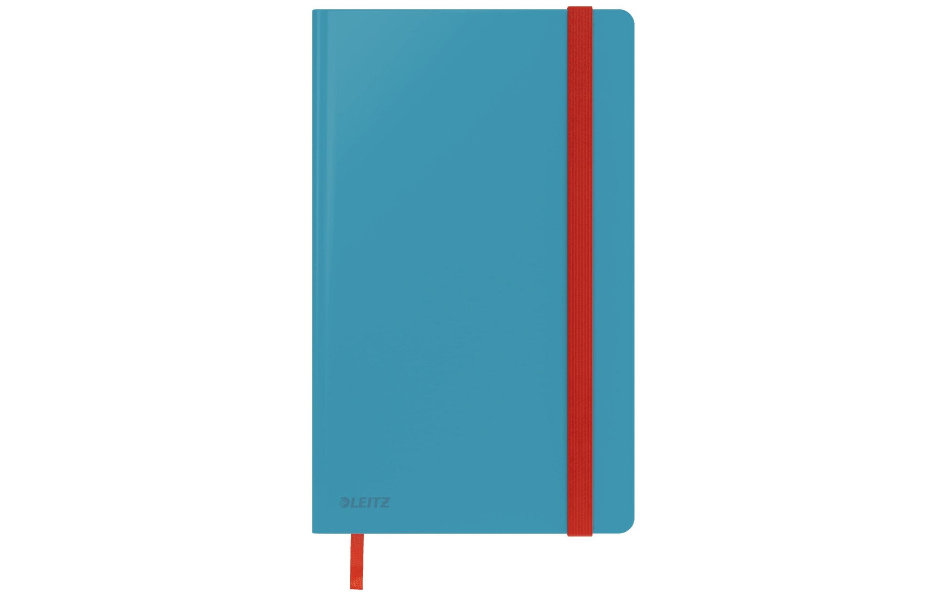 Leitz Notizbuch – A5 – kariert 5 mm – 80 Seiten – 100 g/m² – Hardcover, Gummiband – blau