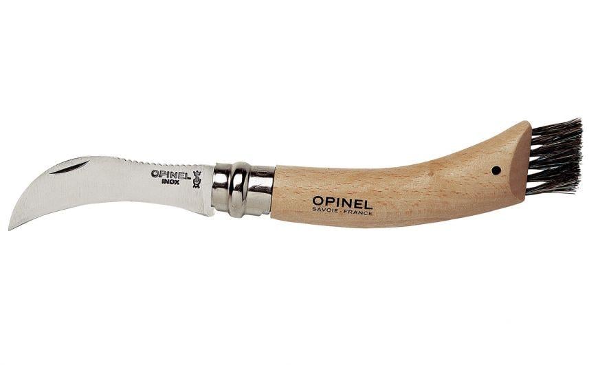 Opinel Nr. 8 – Pilzmesser 7 cm, Edelstahl, Buchenholz