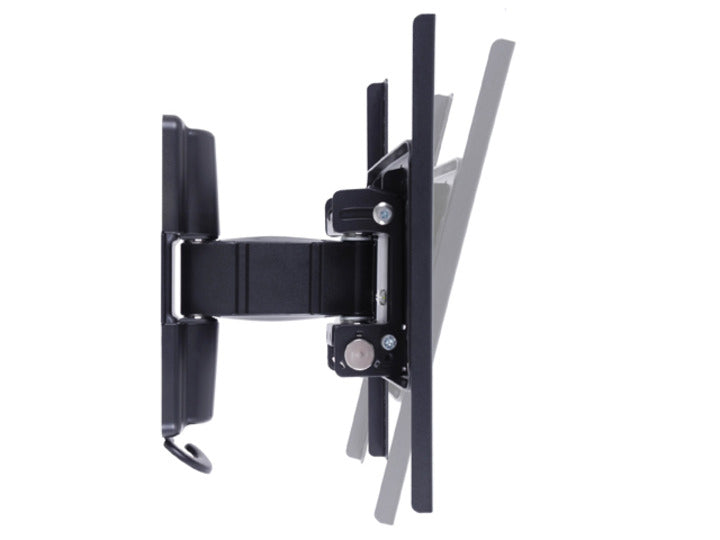 Multibrackets Flexarm Tilt & Turn II S – Wandhalterung, neigbar, für 24", VESA 200×200, bis 25 kg, schwarz