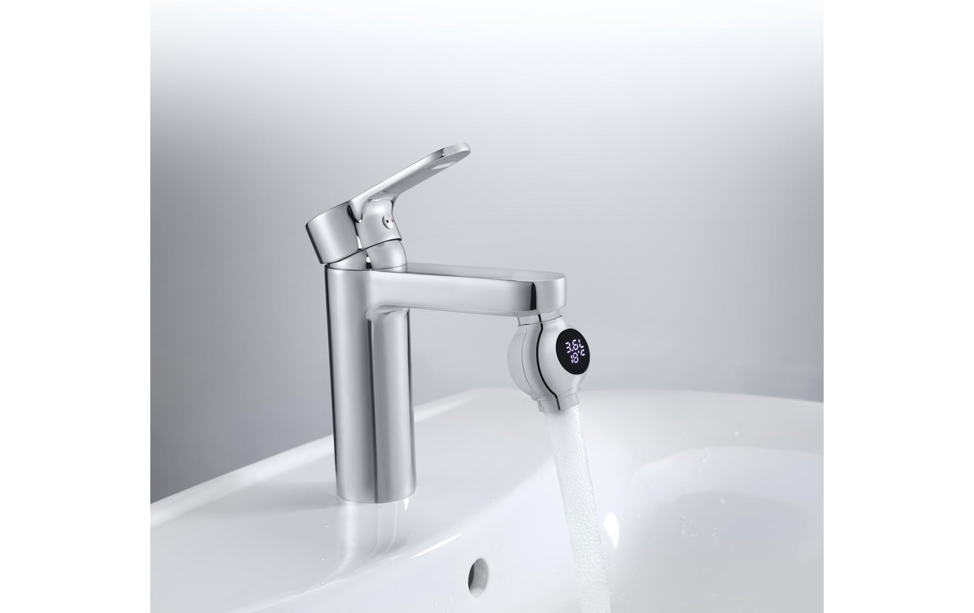 Neoperl Perlator MyFlow für Waschtisch – M22-Anschluss, 8 l/min, Kunststoff (Innenteil), verchromt