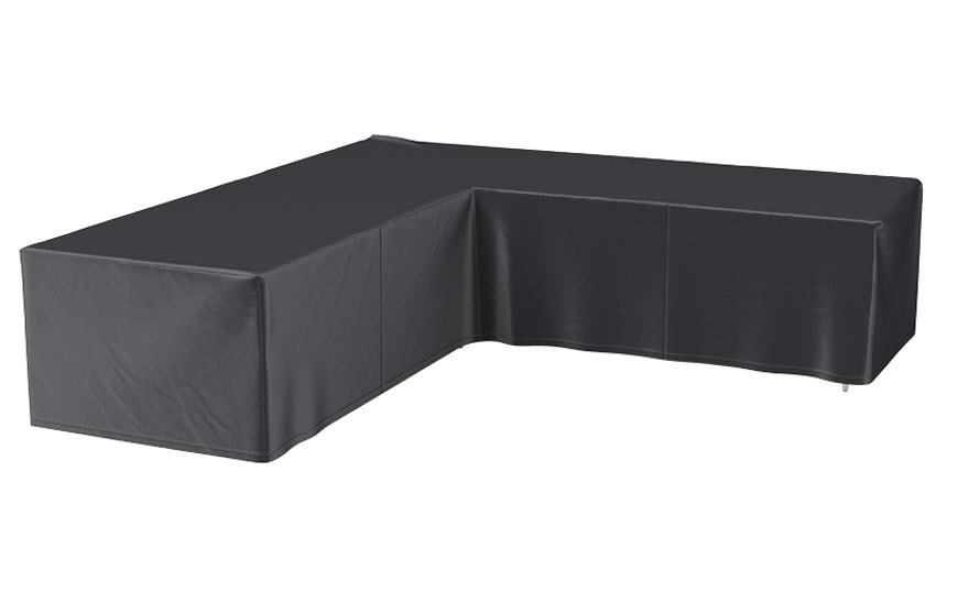AeroCover Schutzhülle L-Form – 220 × 220 × 70 cm, anthrazit, Ripstop-Polyester, für Lounge