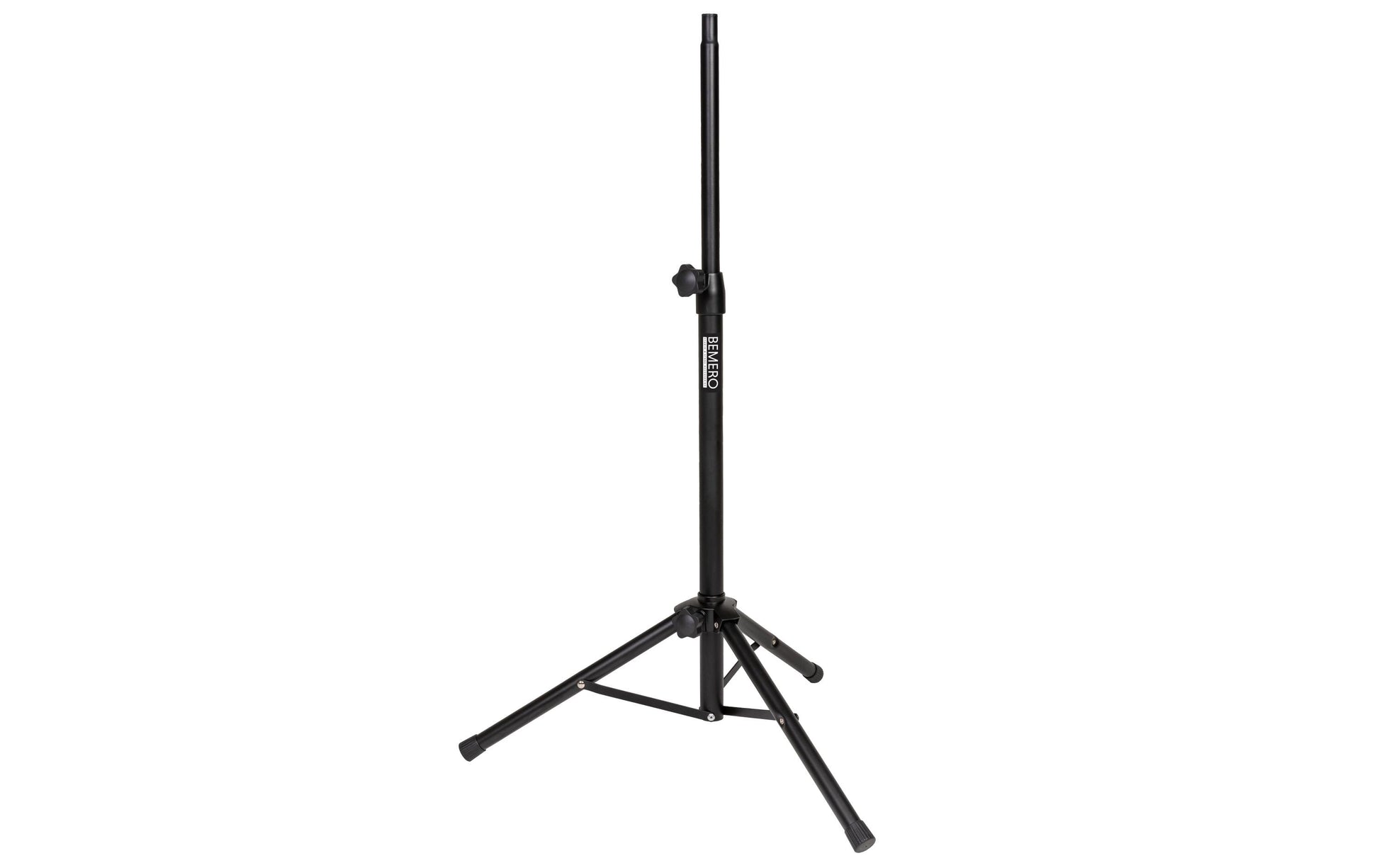 Bemero Notenständer höhenverstellbar 66,5–110 cm – faltbar, gelocht – Stahl, schwarz – MSS-8080BK