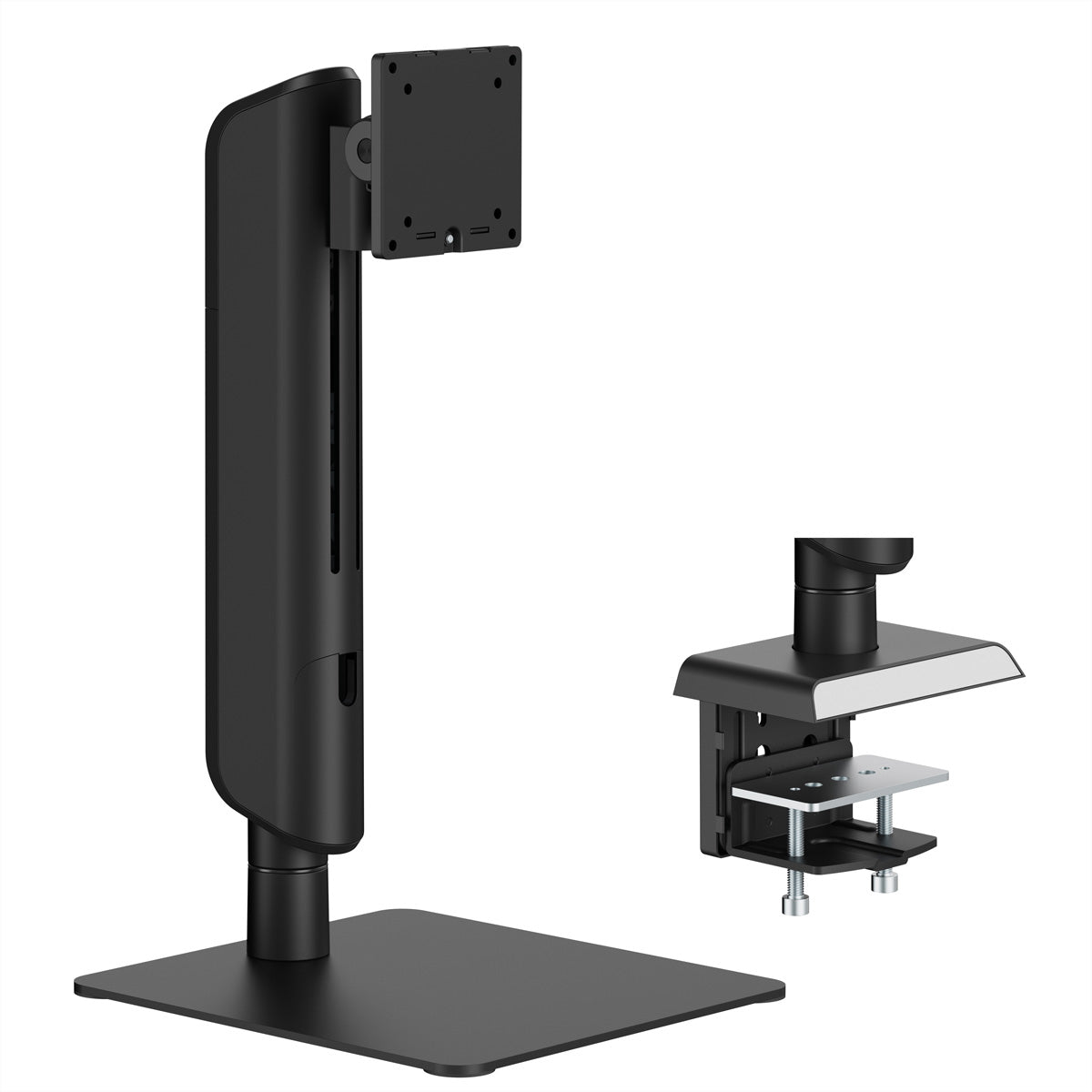 VALUE Monitorarm Tischhalterung – Klemme/Durchführung – 1 Monitor – 17–49" – VESA 75×75/100×100 mm – bis 18 kg