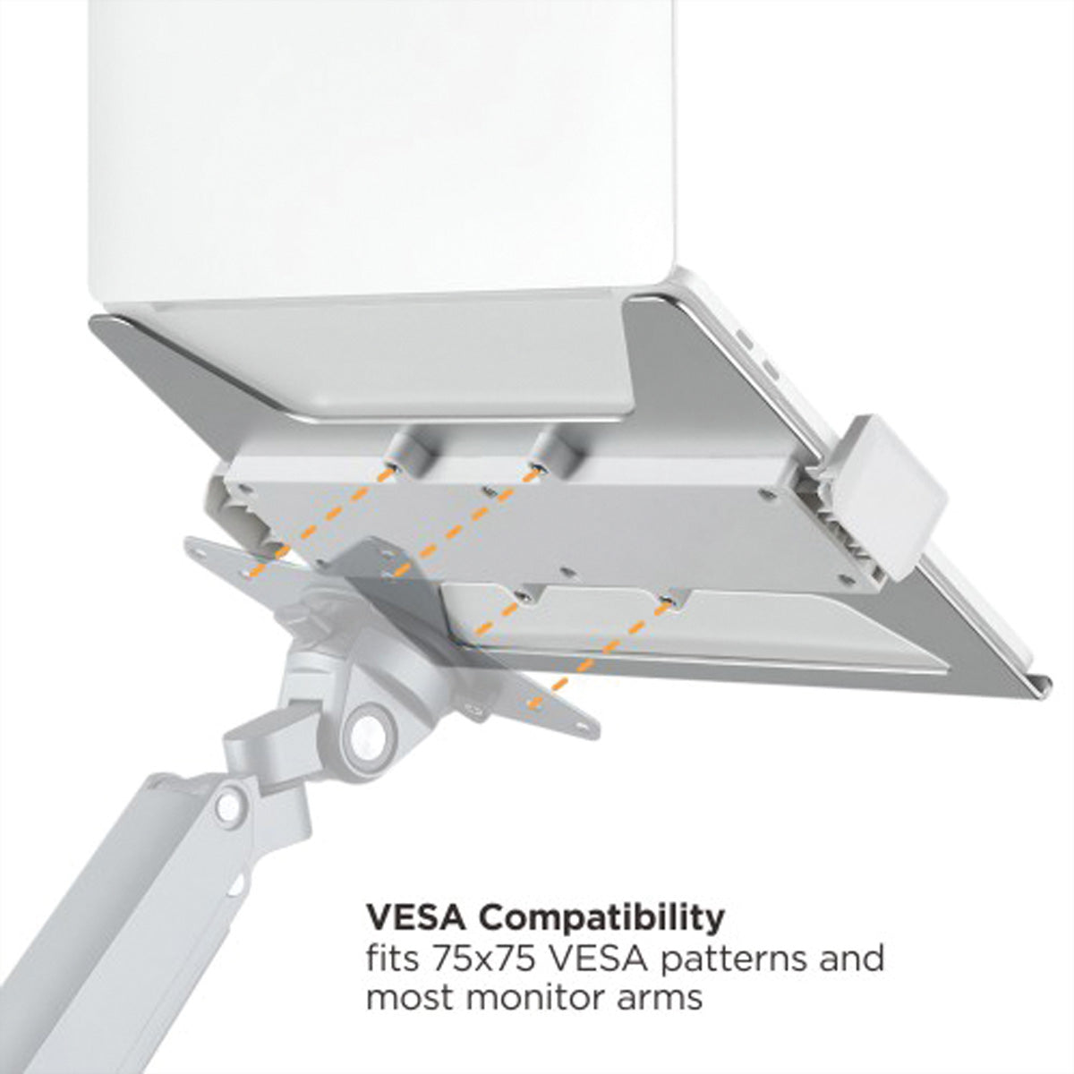 VALUE Tablet-Rahmen – für Notebooks und Tablets 11,6–17,3″ – VESA 75×75, bis 8 kg – Schwarz