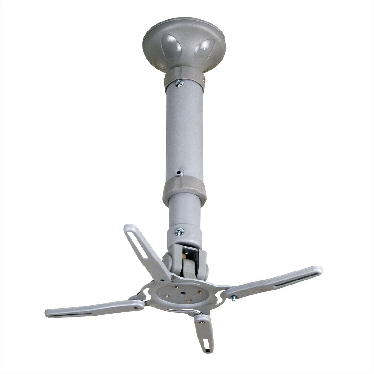VALUE Beamer-Deckenhalterung, H 42,5–52,5 cm, 11,5 kg, schwenk-/neigbar