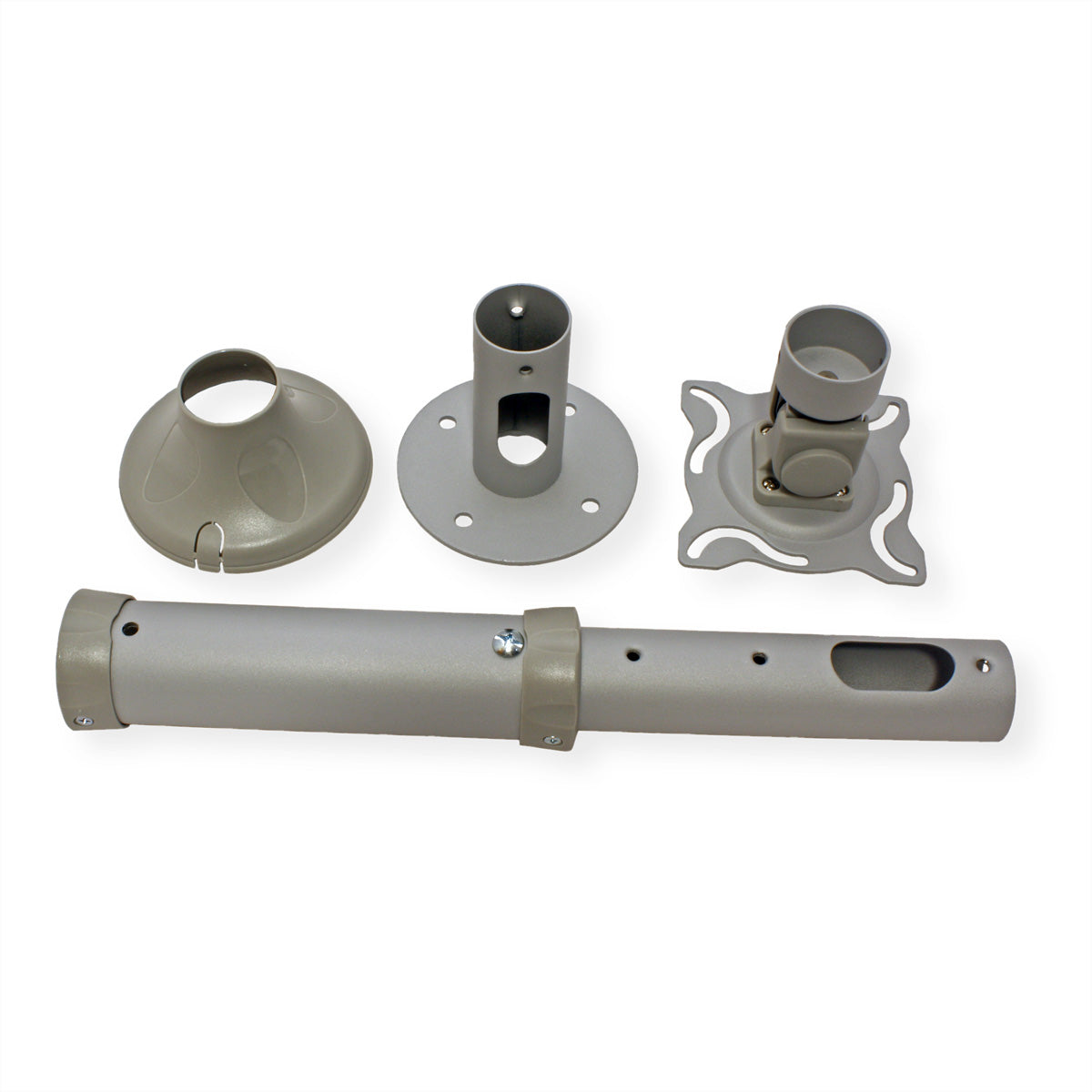 VALUE Beamer-Deckenhalterung, H 42,5–52,5 cm, 11,5 kg, schwenk-/neigbar