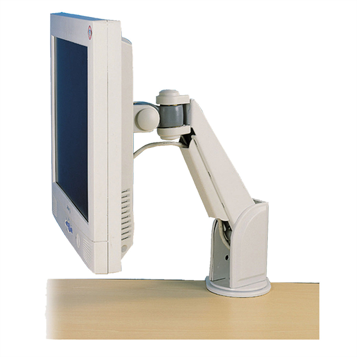 VALUE Monitorarm Tischhalterung – 1 Monitor – VESA 75×75/100×100 mm – bis 10 kg/Monitor – Kabelmanagement