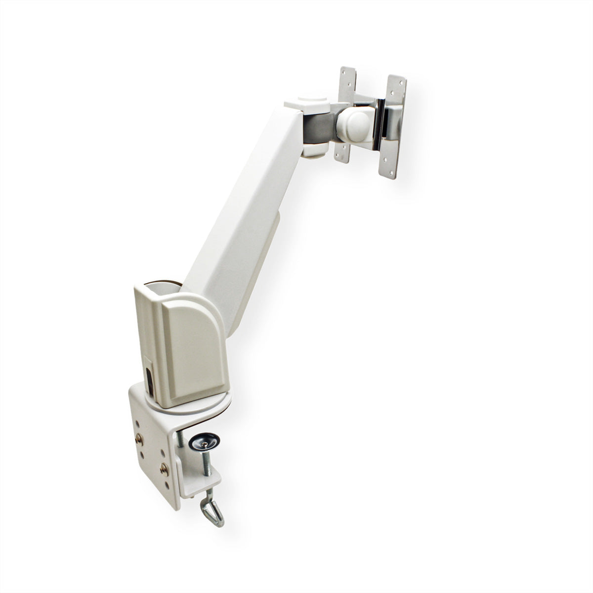 VALUE Monitorarm Tischhalterung – 1 Monitor – VESA 75×75/100×100 mm – bis 10 kg/Monitor – Kabelmanagement