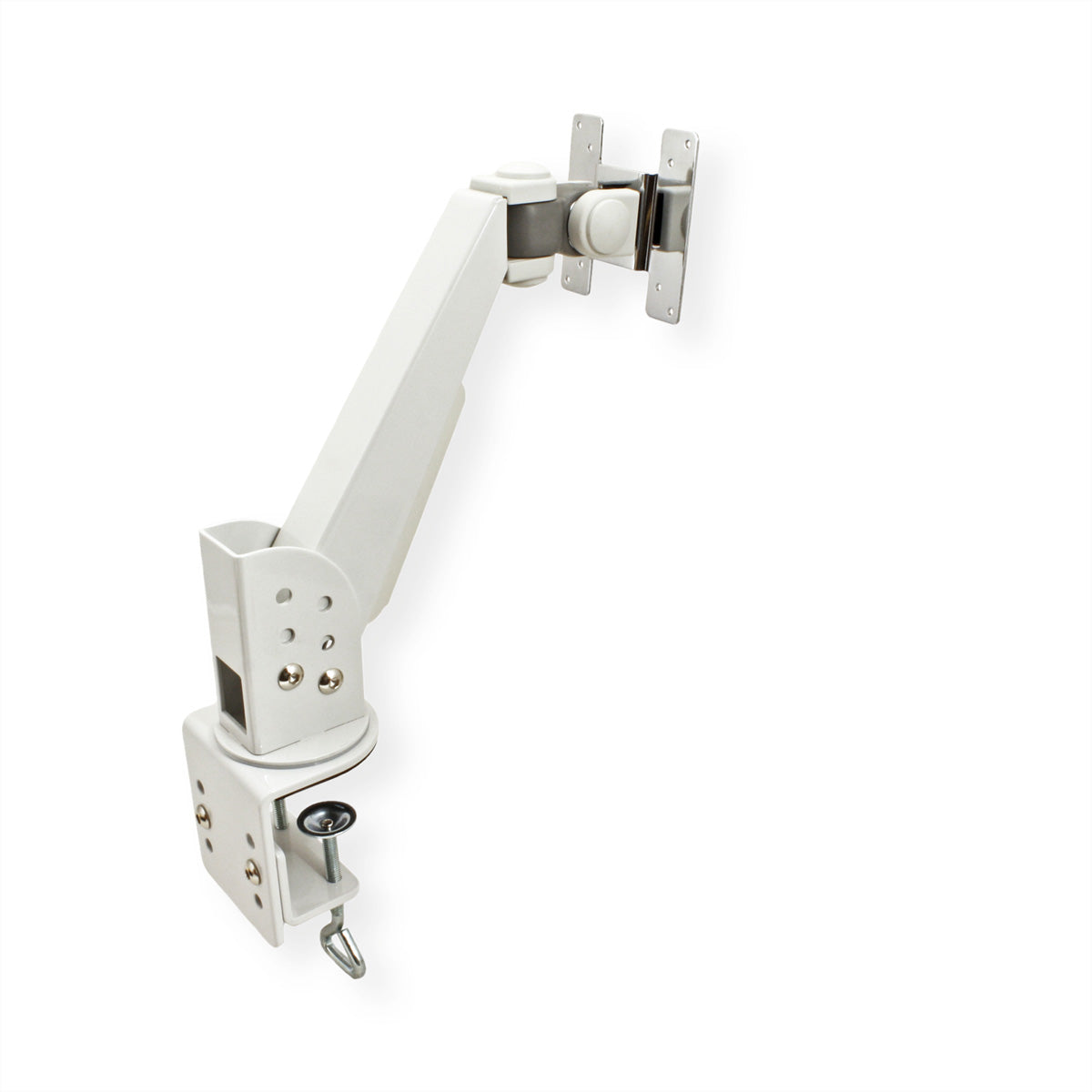 VALUE Monitorarm Tischhalterung – 1 Monitor – VESA 75×75/100×100 mm – bis 10 kg/Monitor – Kabelmanagement
