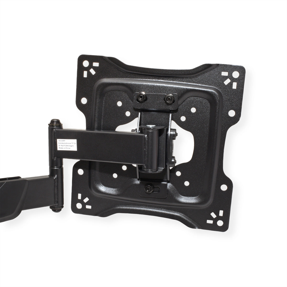 VALUE Wandhalterung – Vollbeweglich – 23–42" – VESA 75×75–200×200 – bis 25 kg, für Monitore – Schwarz