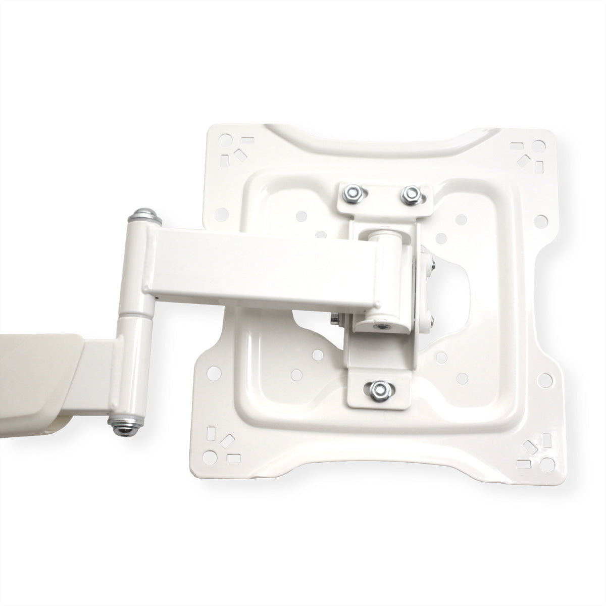 VALUE Wandhalterung – Vollbeweglich – 23–42" – VESA 75×75–200×200 – bis 25 kg, für Monitore – Weiss