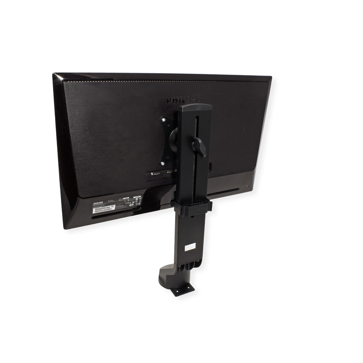 VALUE Monitorarm Tischhalterung – 17–32" – VESA 75×75/100×100 mm – bis 8 kg/Monitor – höhenverstellbar, Kabel