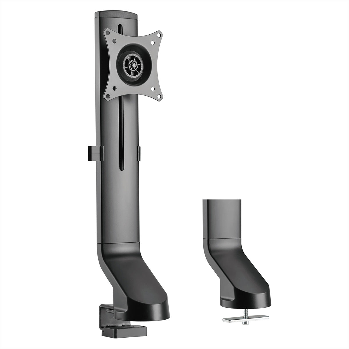 VALUE Monitorarm Tischhalterung – 17–32" – VESA 75×75/100×100 mm – bis 8 kg/Monitor – höhenverstellbar, Kabel