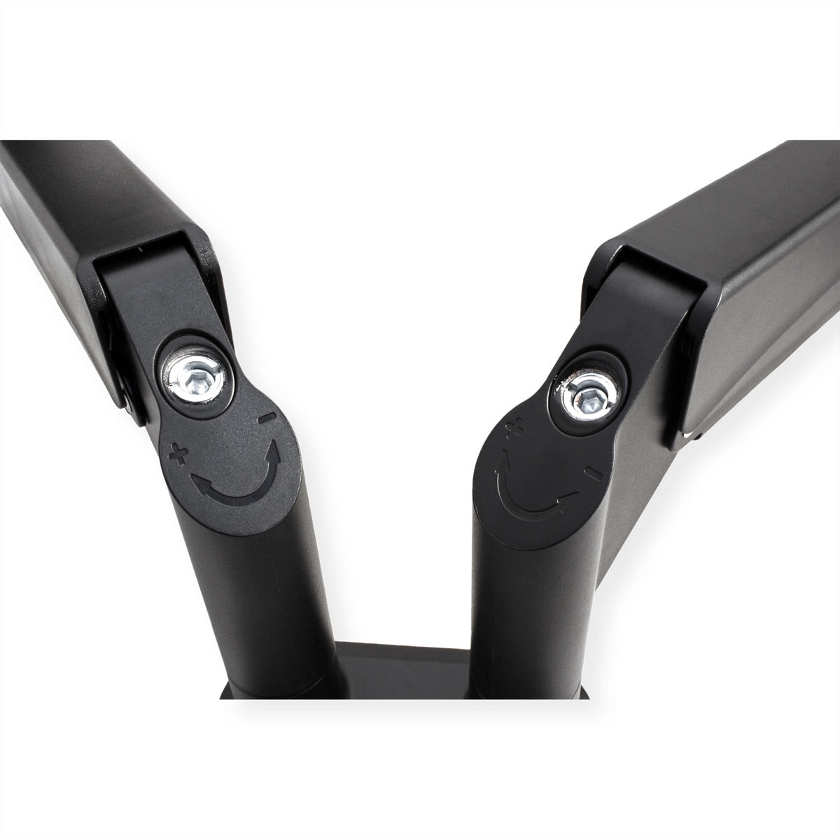 VALUE 17.99.1183 – Monitorarm Tischhalterung – 2 Monitore – 17–32" – VESA 75×75/100×100 mm – bis 18 kg/Monitor
