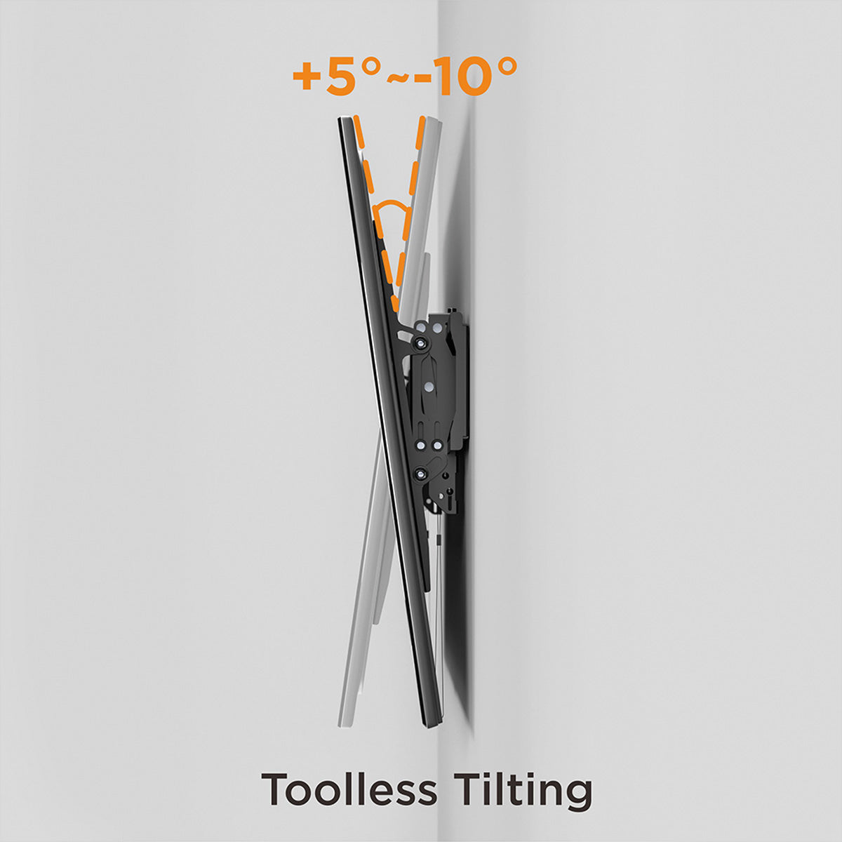 VALUE Wandhalterung – Vollbeweglich – 37–80" – VESA 200×200–600×400 – bis 75 kg – 17.99.1185