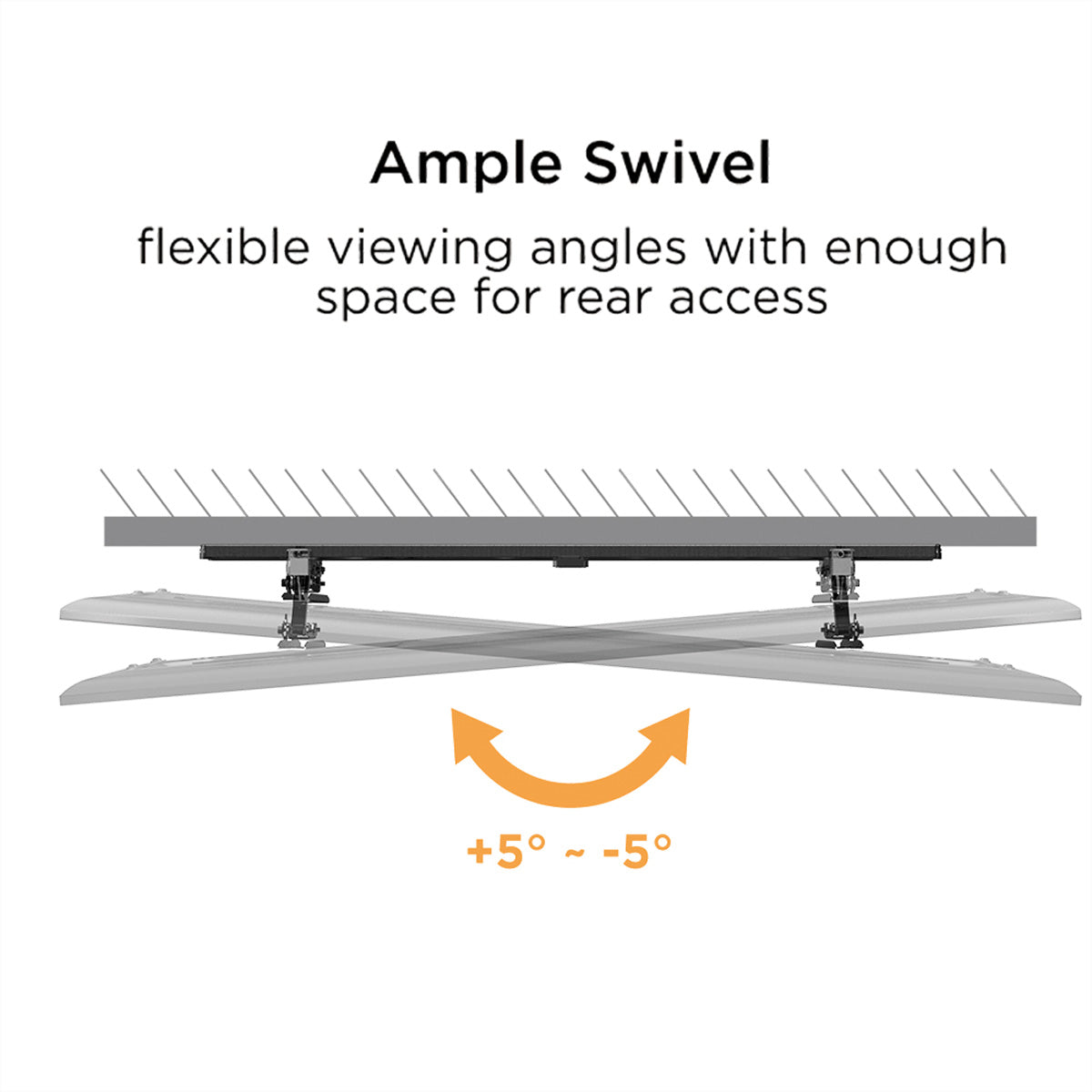 VALUE Wandhalterung – Vollbeweglich – 37–80" – VESA 200×200–600×400 – bis 75 kg – 17.99.1185
