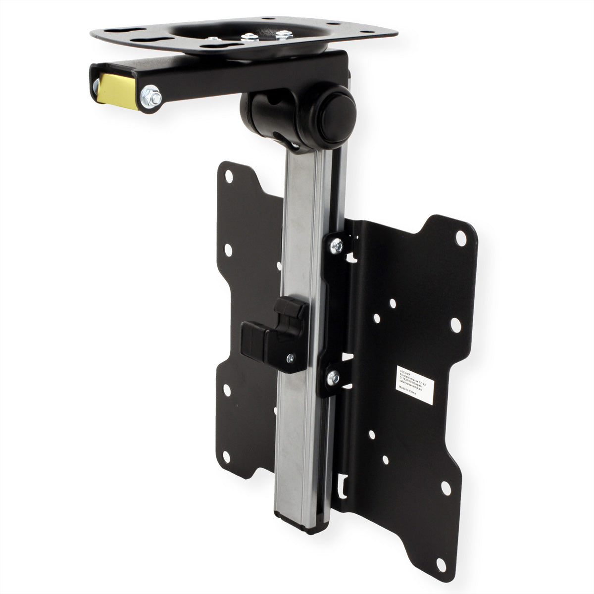 VALUE Deckenhalterung – Vollbeweglich – 17–37″ – VESA 75×75–200×200 – bis 20 kg, für 1 Display – 17.99.1186