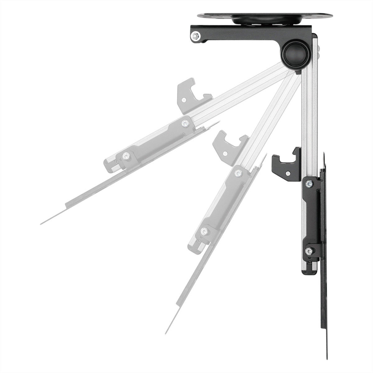 VALUE Deckenhalterung – Vollbeweglich – 17–37″ – VESA 75×75–200×200 – bis 20 kg, für 1 Display – 17.99.1186