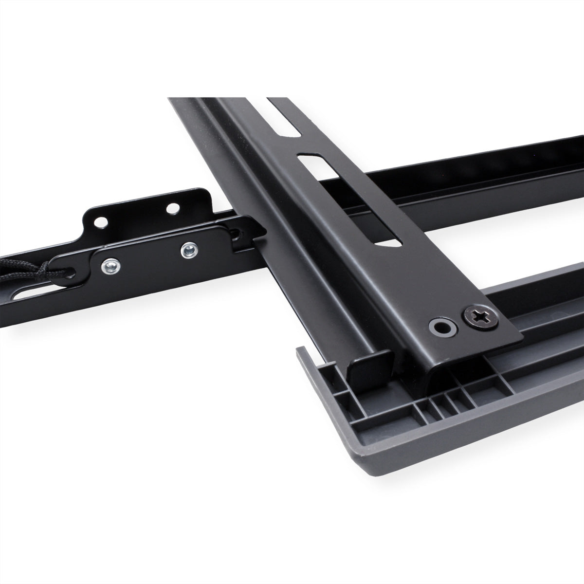 VALUE Wandhalterung – Fix – 37–80" – VESA 200×200–600×400 – bis 75 kg – Schwarz