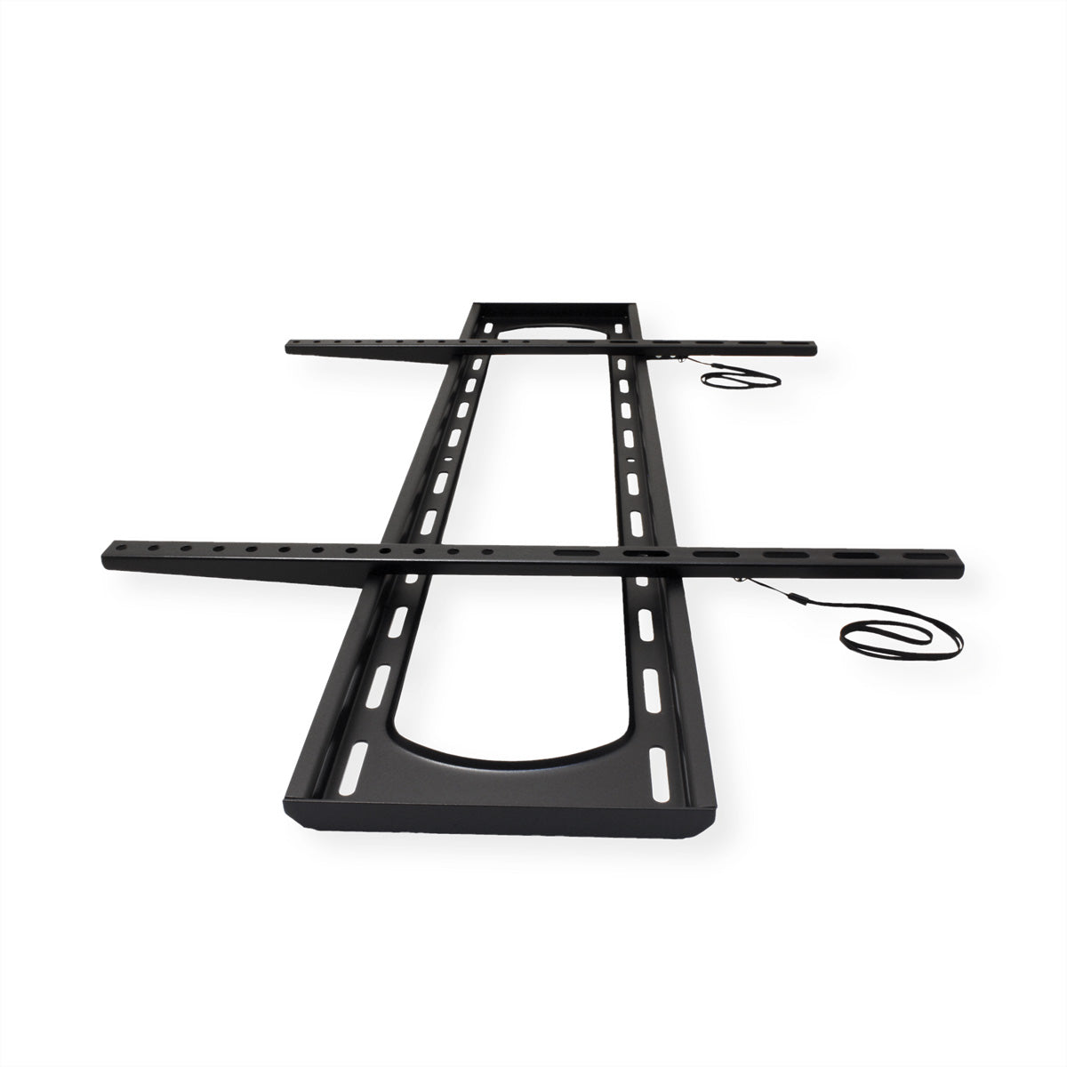 VALUE Wandhalterung – Neigbar – 60–120" – VESA 75×75–900×600 – bis 120 kg, Höhenverstellbar – Schwarz