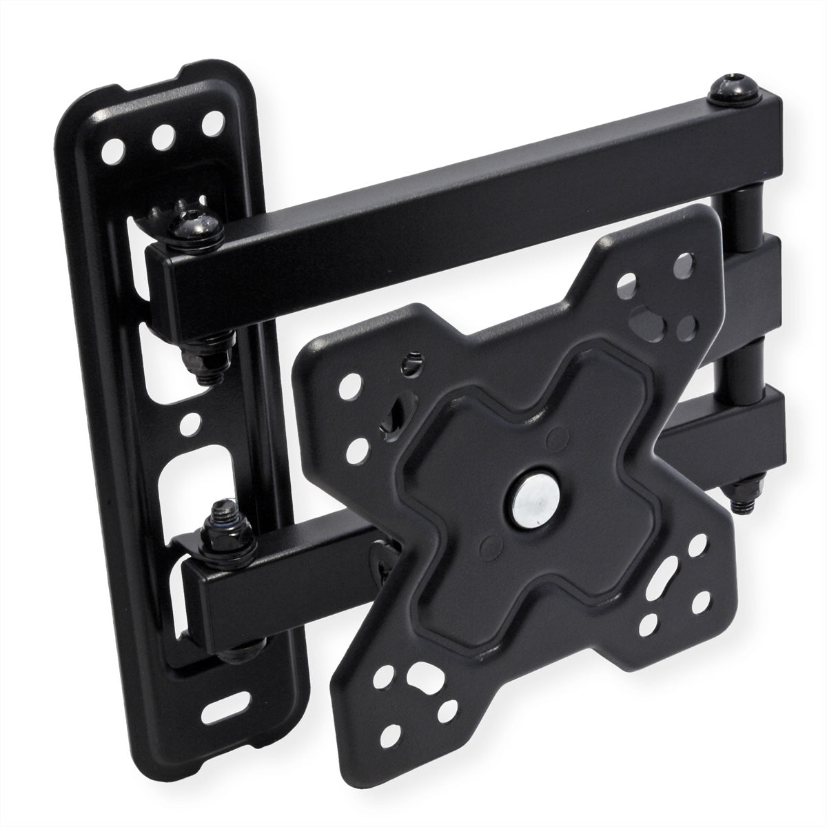 VALUE Wandhalterung – Vollbeweglich – 13–32" – VESA 75×75–100×100 – bis 20 kg, für TVs – Schwarz