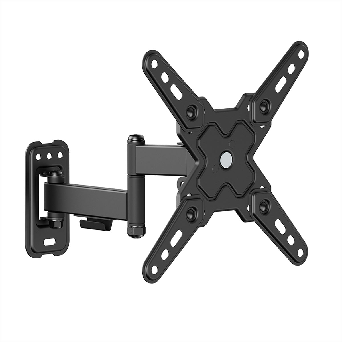 VALUE Wandhalterung – Vollbeweglich – 13–43" – VESA 75×75–200×200 – bis 20 kg, Schwarz