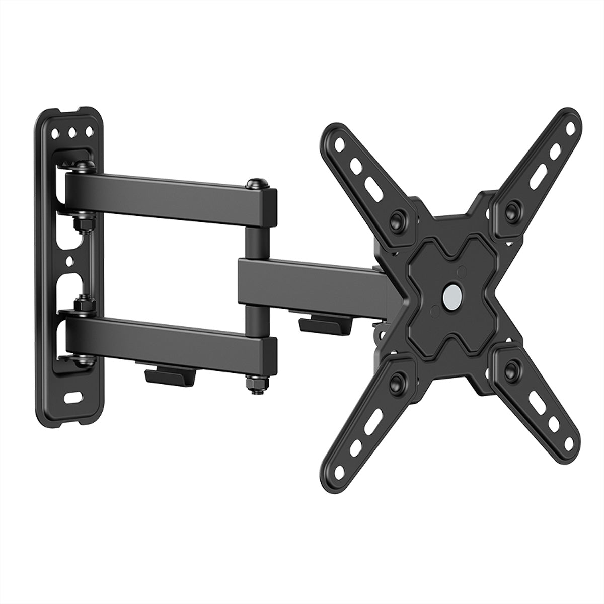 VALUE Wandhalterung – Vollbeweglich – 13–43" – VESA 75×75–200×200 – bis 20 kg, Schwarz