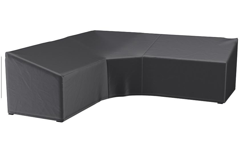 AeroCover 7955 Schutzhülle Lounge L-Form – Ripstop-Polyester – Anthrazit – für Lounge – 2550×2550×900 mm