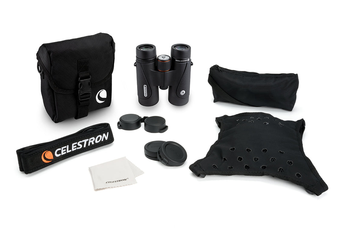 Celestron Kompaktfernglas TrailSeeker ED – 10×42 mm, schwarz