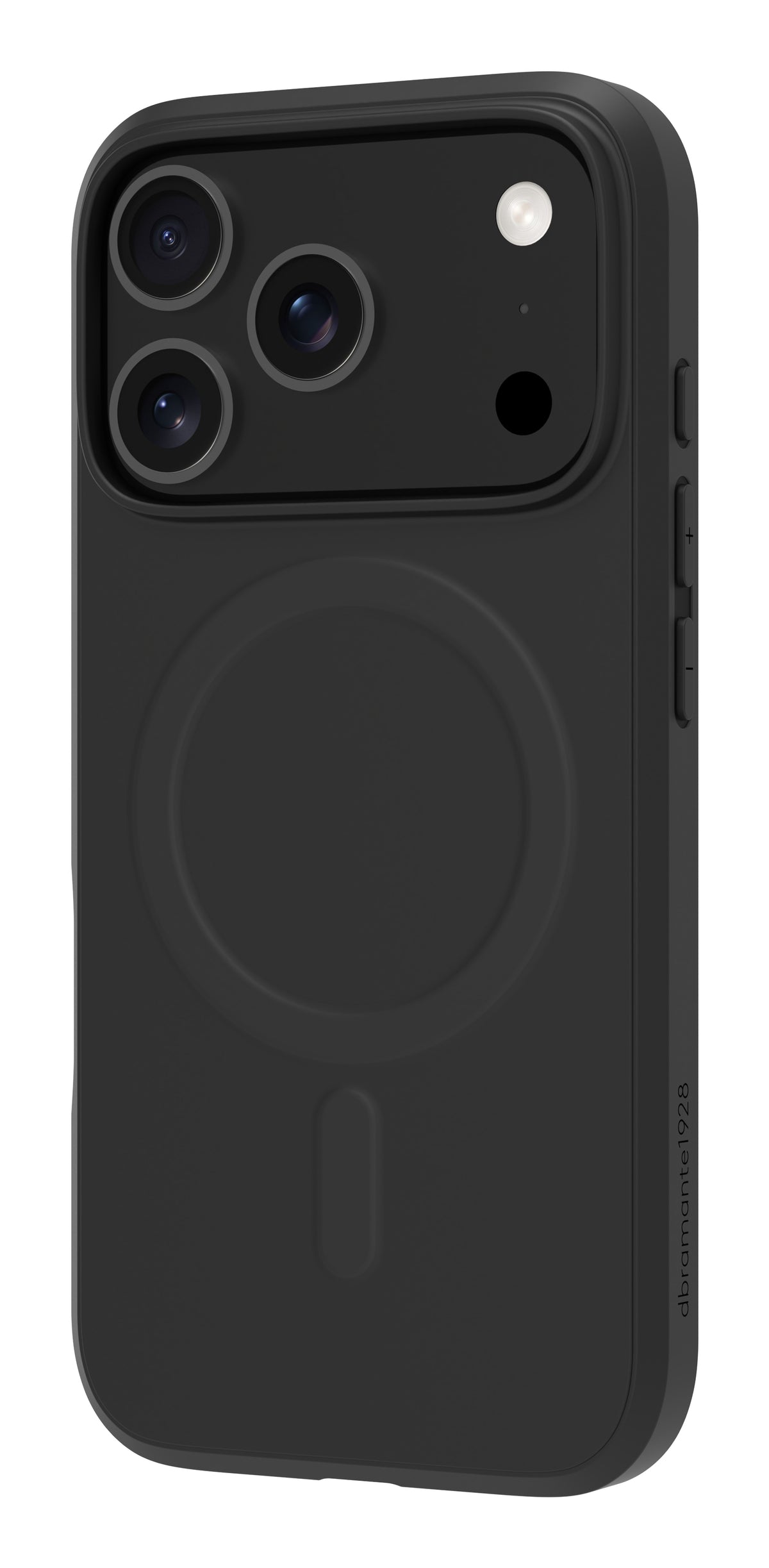 dbramante1928 Backcover – für Apple iPhone 17 Pro, MagSafe, Kunststoff, schwarz, bis 1,2 m sturzsicher