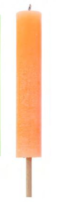 Balthasar Citronella-Fackel – 3,6 × 95 cm – orange – für den Innenbereich