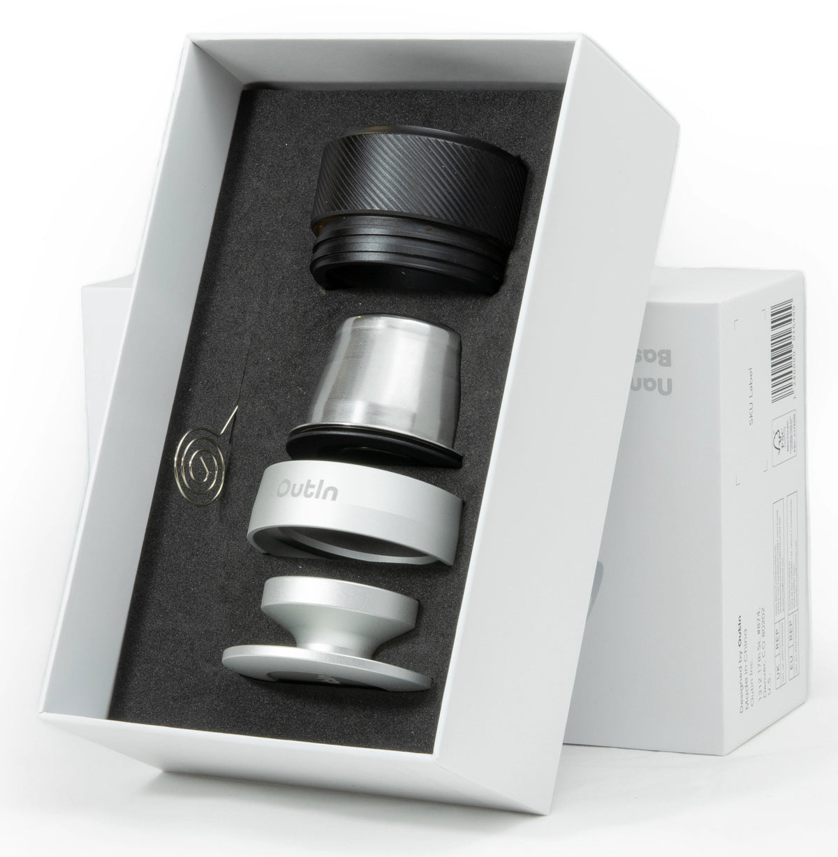 Outin Kaffeezubereitungsset Nano Basket Plus – für Nano Espresso