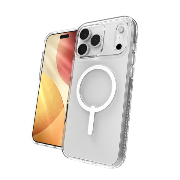 ZAGG Crystal Palace Snap – Backcover – für Apple iPhone 17 Pro Max, Transparent, bis 4 m Sturzsicher