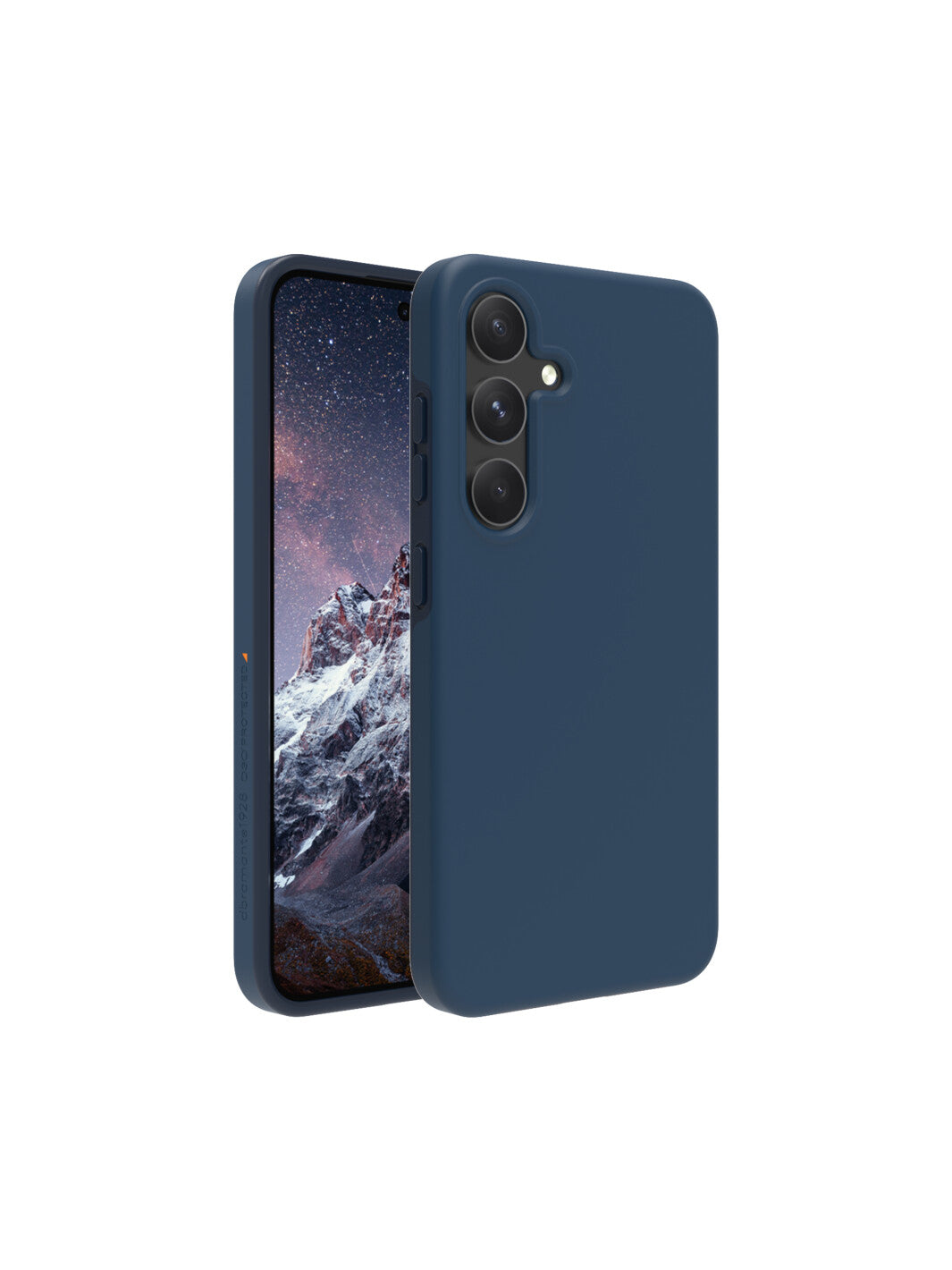 dbramante1928 Iceland Ultra D3O Backcover – für Samsung Galaxy S24+, Recycelbarer Kunststoff, Blau