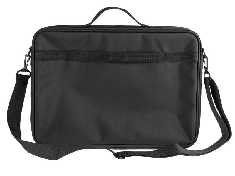 ONIT Notebook-Tasche bis 14,1" – Trolley-Band, abnehmbarer Schultergurt – Schwarz
