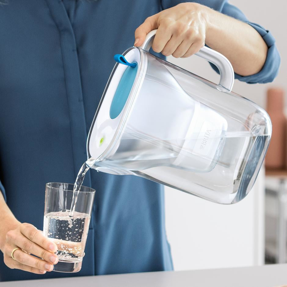 BRITA 1052237 – Wasserfilter-Kanne 1,4 l, Filterwechselanzeige, Kunststoff, Hellgrün