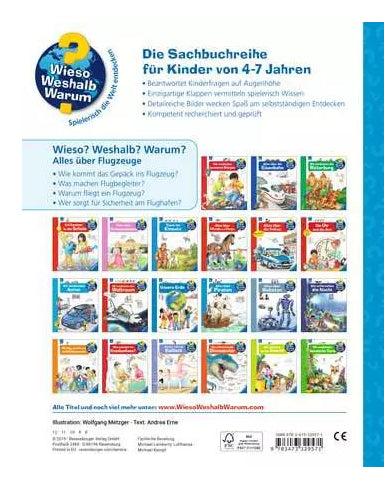 Ravensburger Buch – Wieso? Weshalb? Warum? – Alles über Flugzeuge (Band 20), Spiralbindung, 16 Seiten