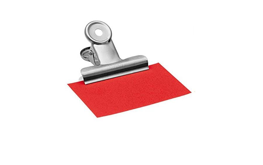 Wedo Briefklemmer 60 mm – Klemmweite 35 mm – 12 Stk.