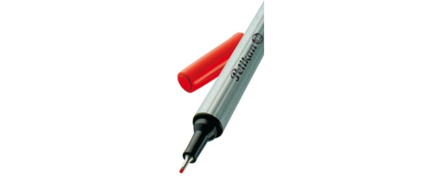 Pelikan 96 Fineliner 0,4 mm – rot