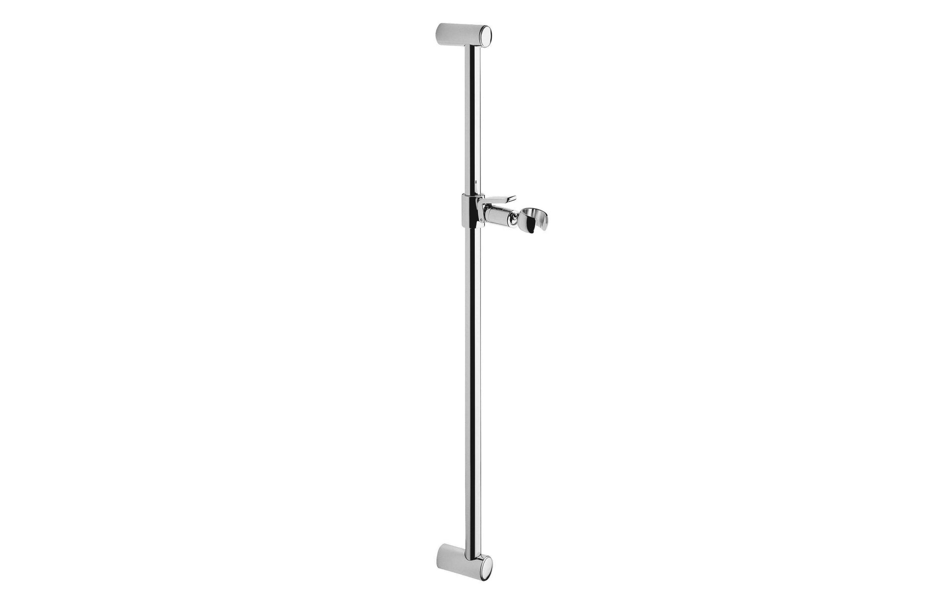 KWC Duschgleitstange – Ø1,8×110 cm, Messing, Wandmontiert, Chrom