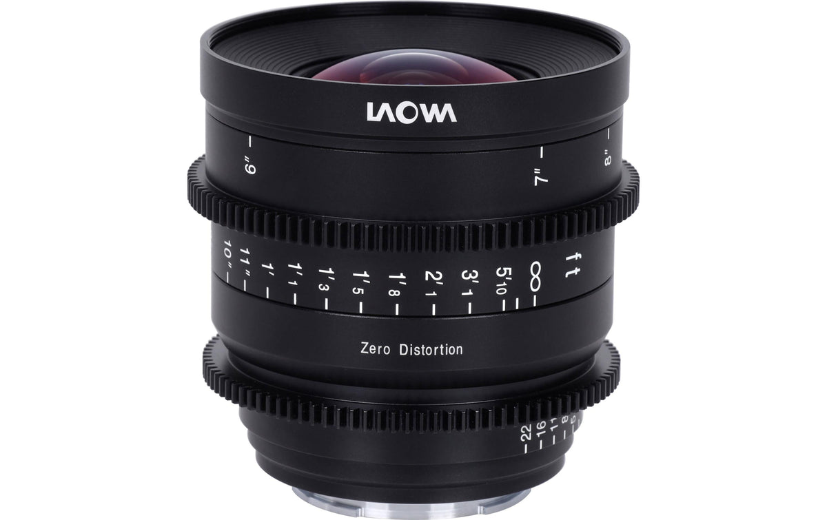 Laowa 15mm T2,1 Zero-D Cine Objektiv – für Nikon Z – Vollformat, 77 mm Filter