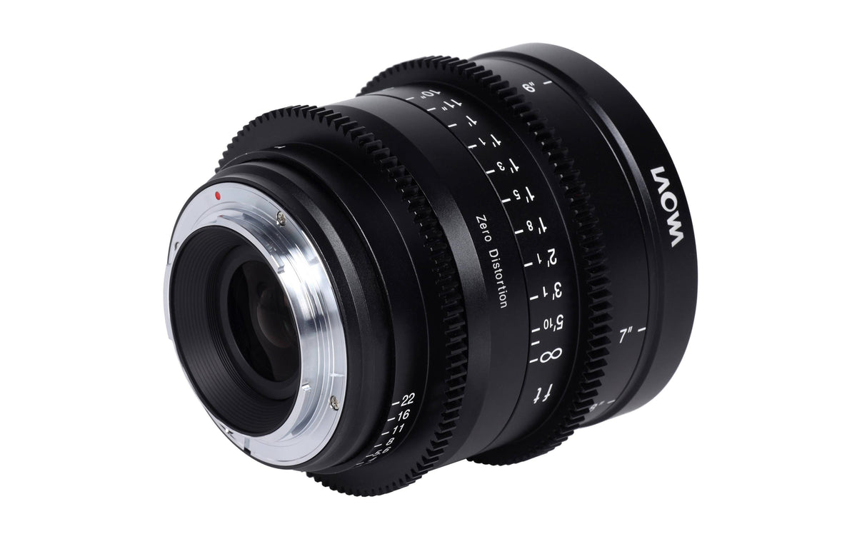 Laowa VE1521NZC 15mm T2.1 Zero-D Cine Objektiv – Nikon Z – 77 mm Filter