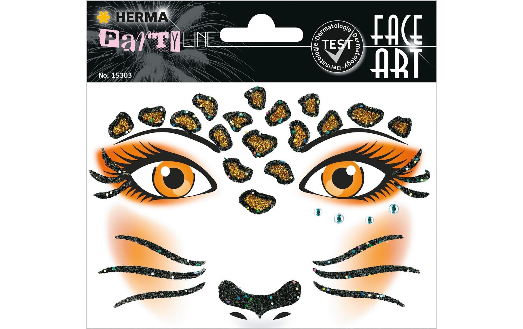 HERMA Face Art Leopard – Tattoos, Folie