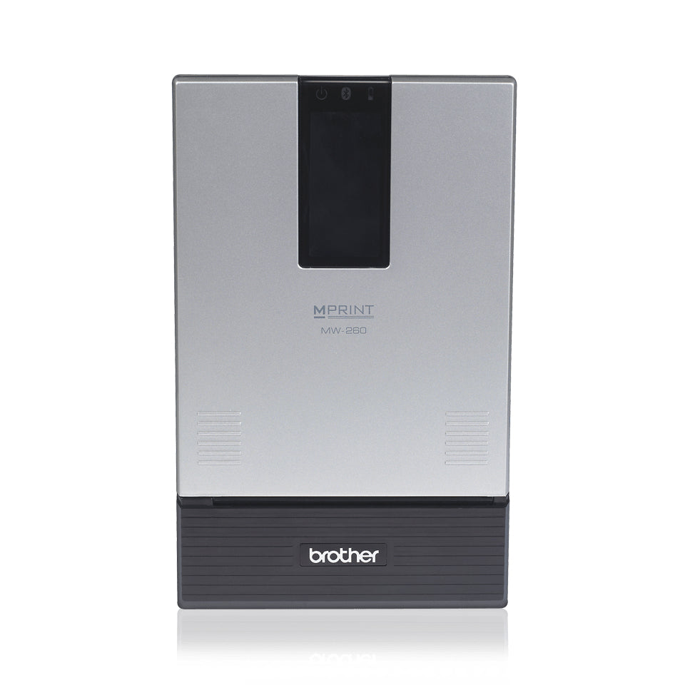 Brother MW-260A – Mobiler Thermodrucker, 63 mm, USB/Bluetooth/IrDA