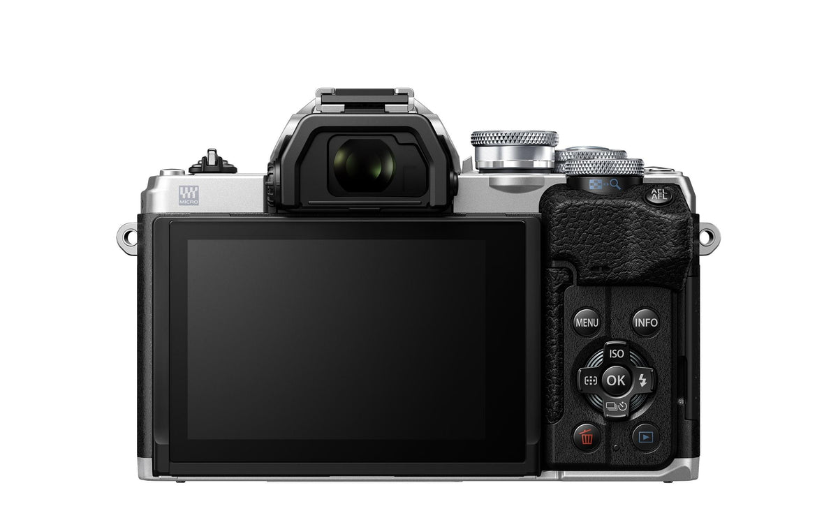 Olympus E-M10 Mark IV Gehäuse – MFT, 20,3 MP, 4K, silber