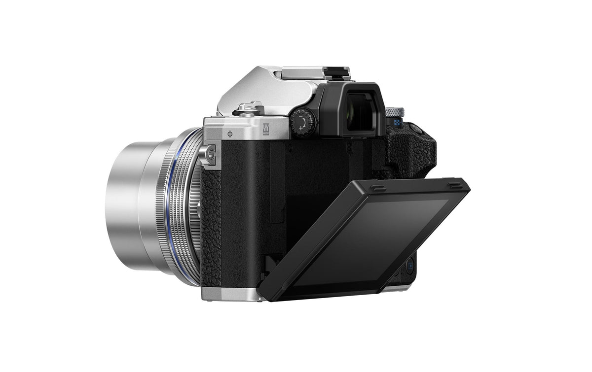 Olympus E-M10 Mark IV Kit ED 14–42mm f/3,5–5,6 EZ – 4/3", 20,3 MP, 4K, silber