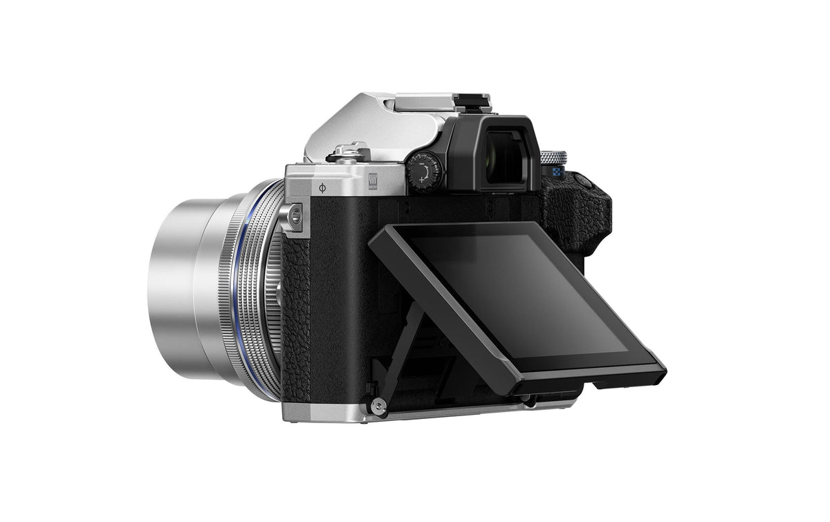 Olympus E-M10 Mark IV Kit ED 14–42mm f/3,5–5,6 EZ – 4/3", 20,3 MP, 4K, silber