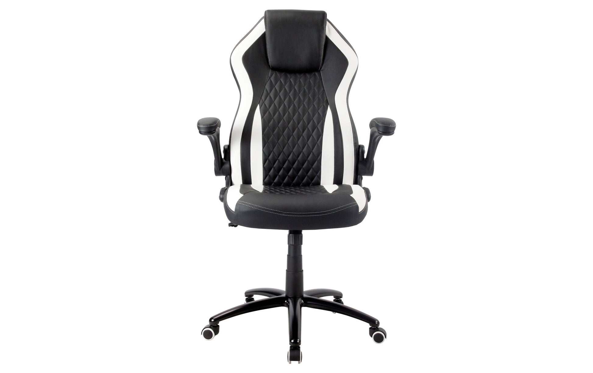 Racing chairs Racingchair Bürostuhl CL-RC-BW-2 – 70×65×126 cm, 150 kg, schwarz/weiss